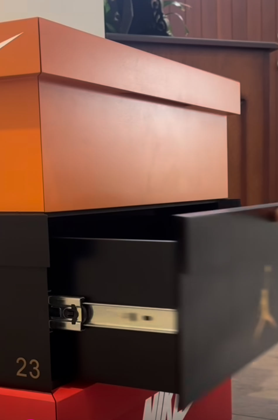 3-Drawer Shoebox Cabinet (Custom)