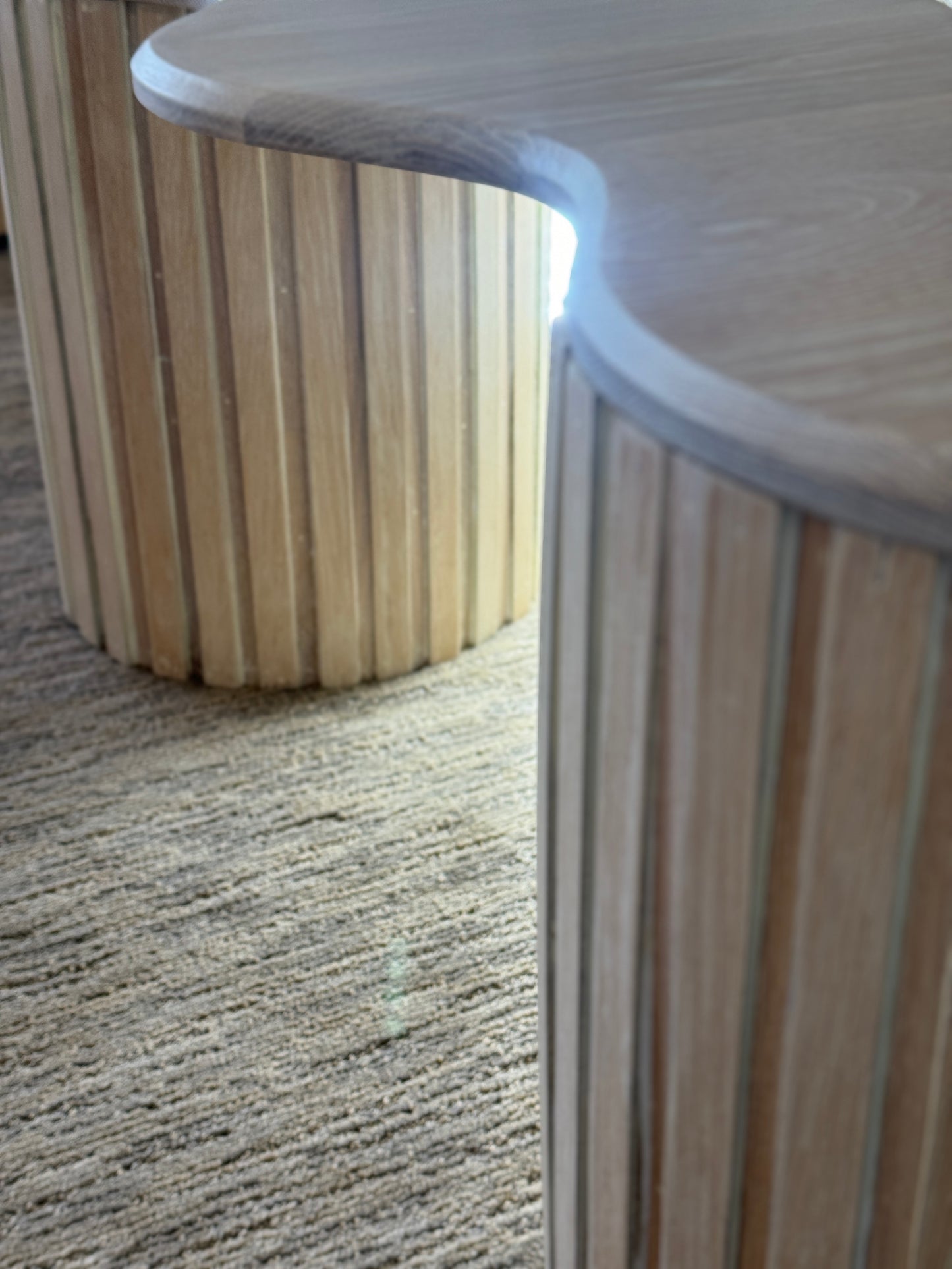 Custom "Wave" Bench