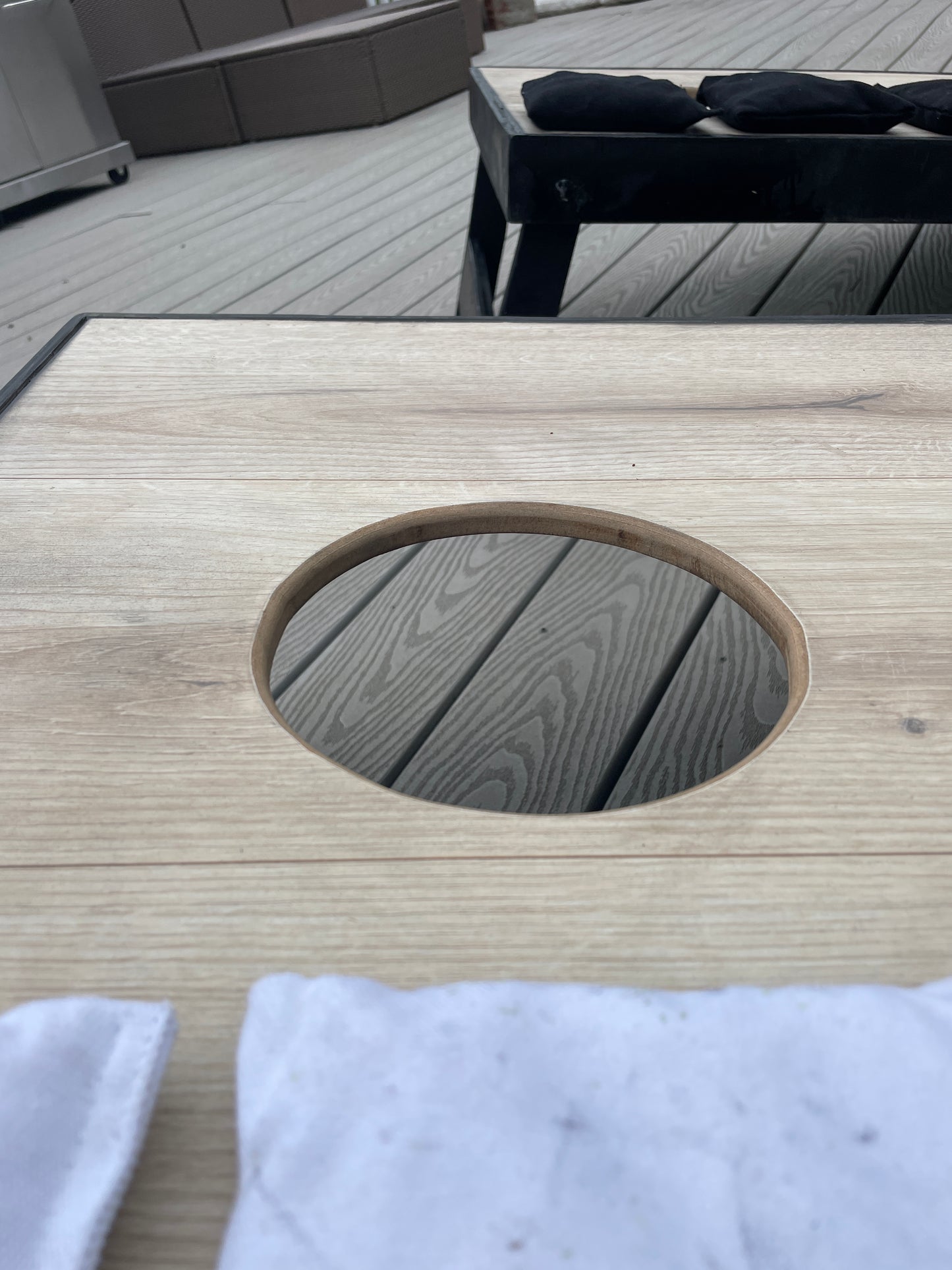 Laminate Cornhole Board Set w/ Bags (LOCAL pickup - Portland, OR)