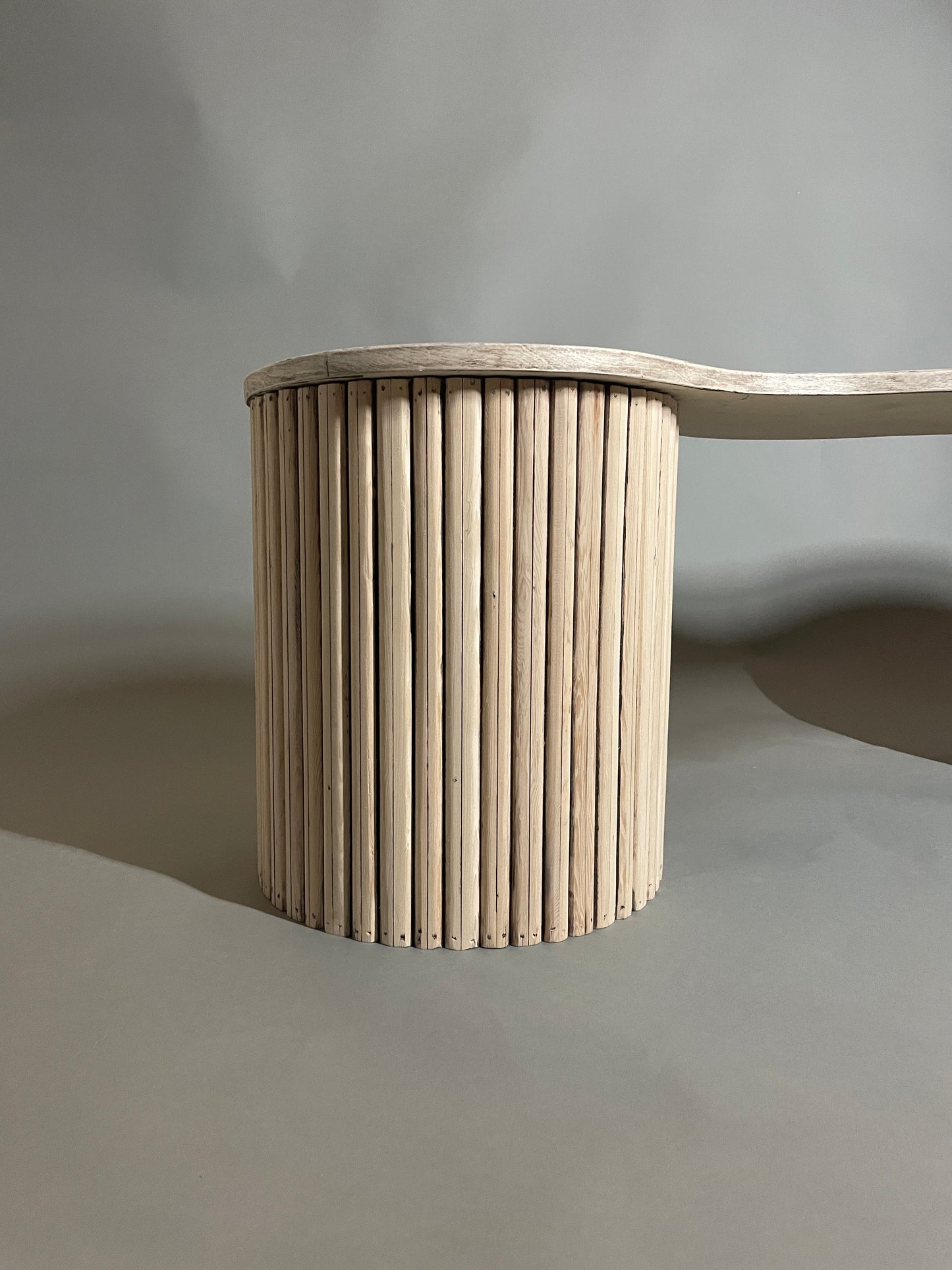 Custom "Wave" Bench