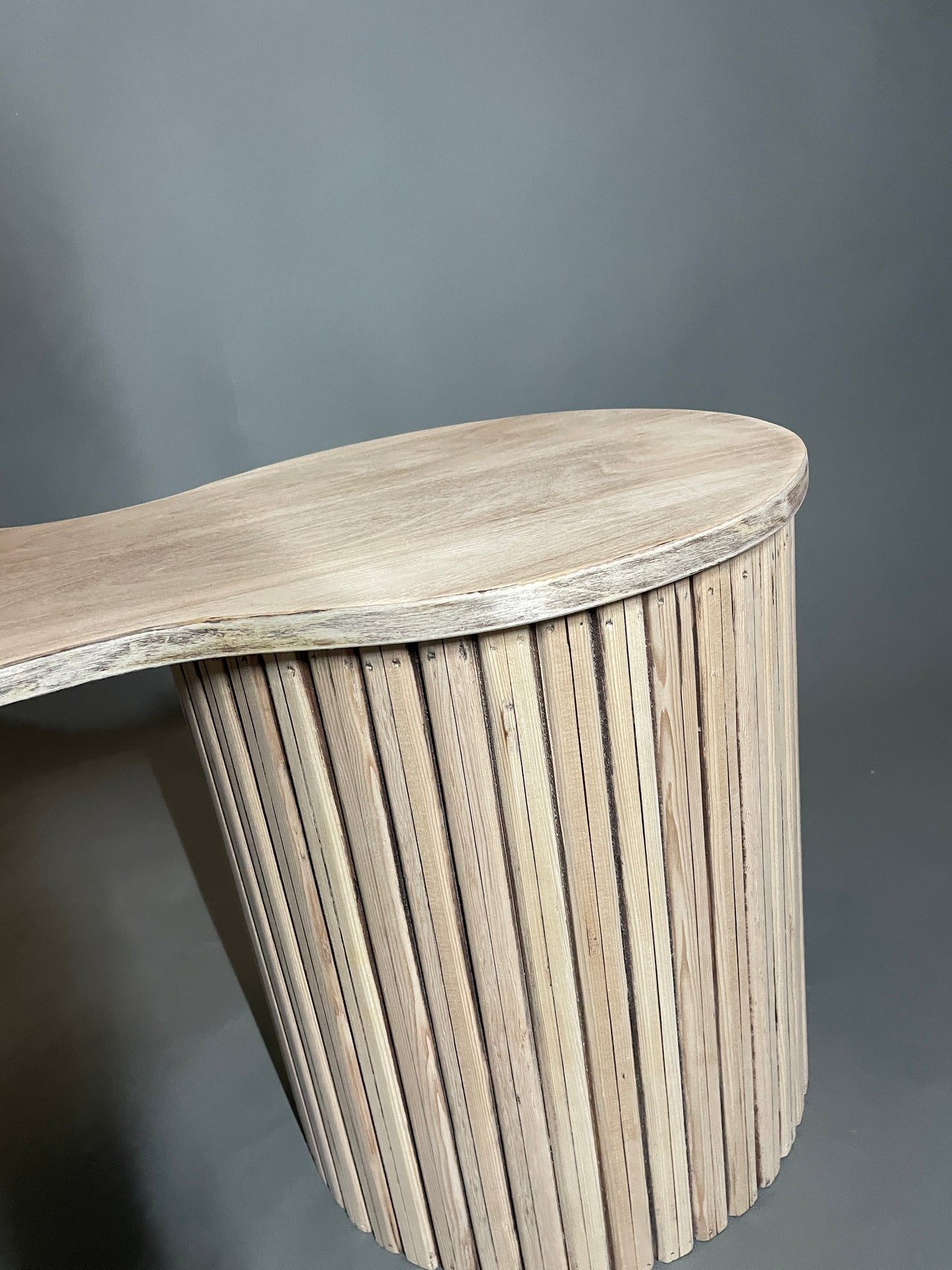 Custom "Wave" Bench