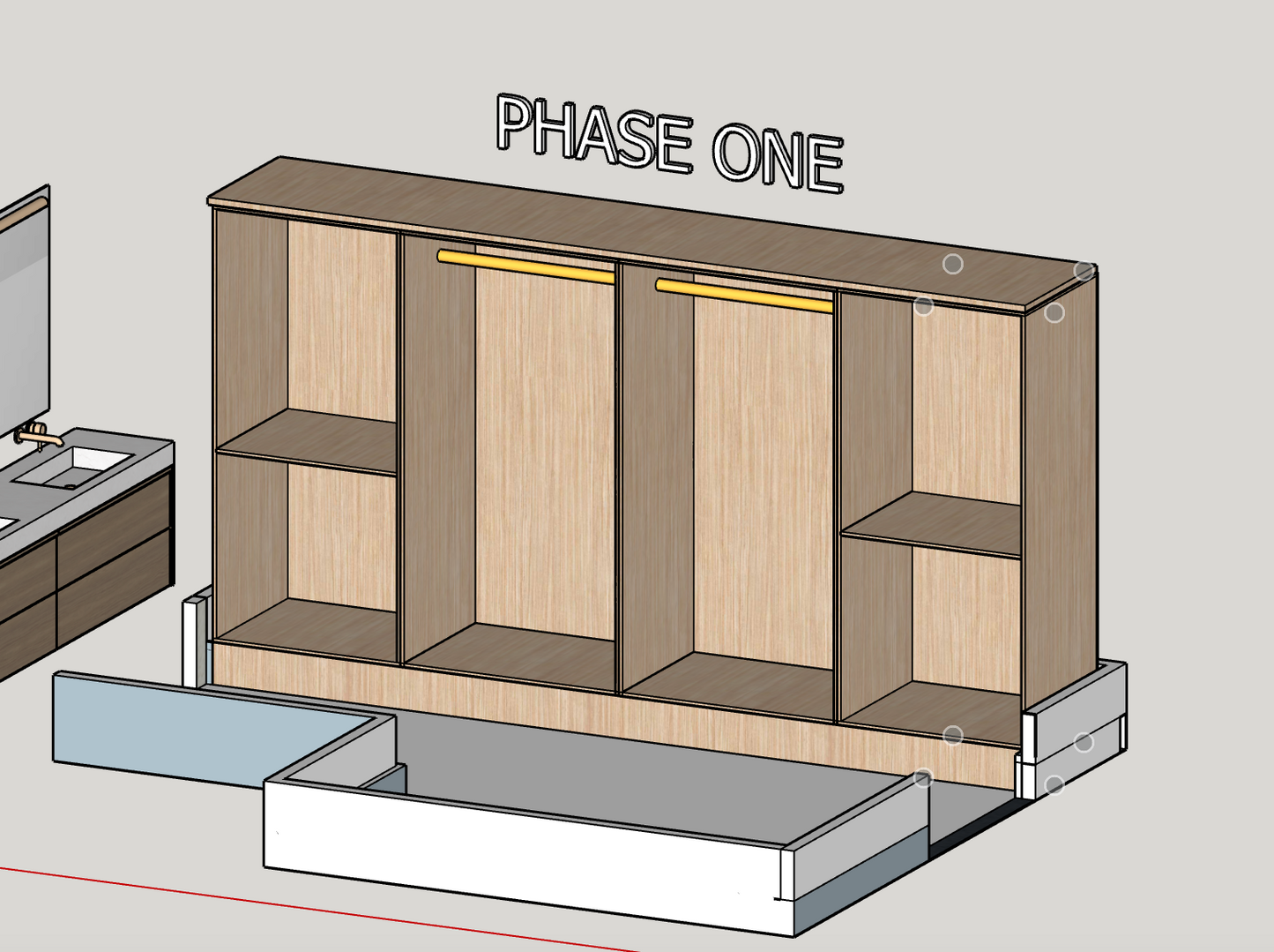 White Oak Closet (Phase One & Two)