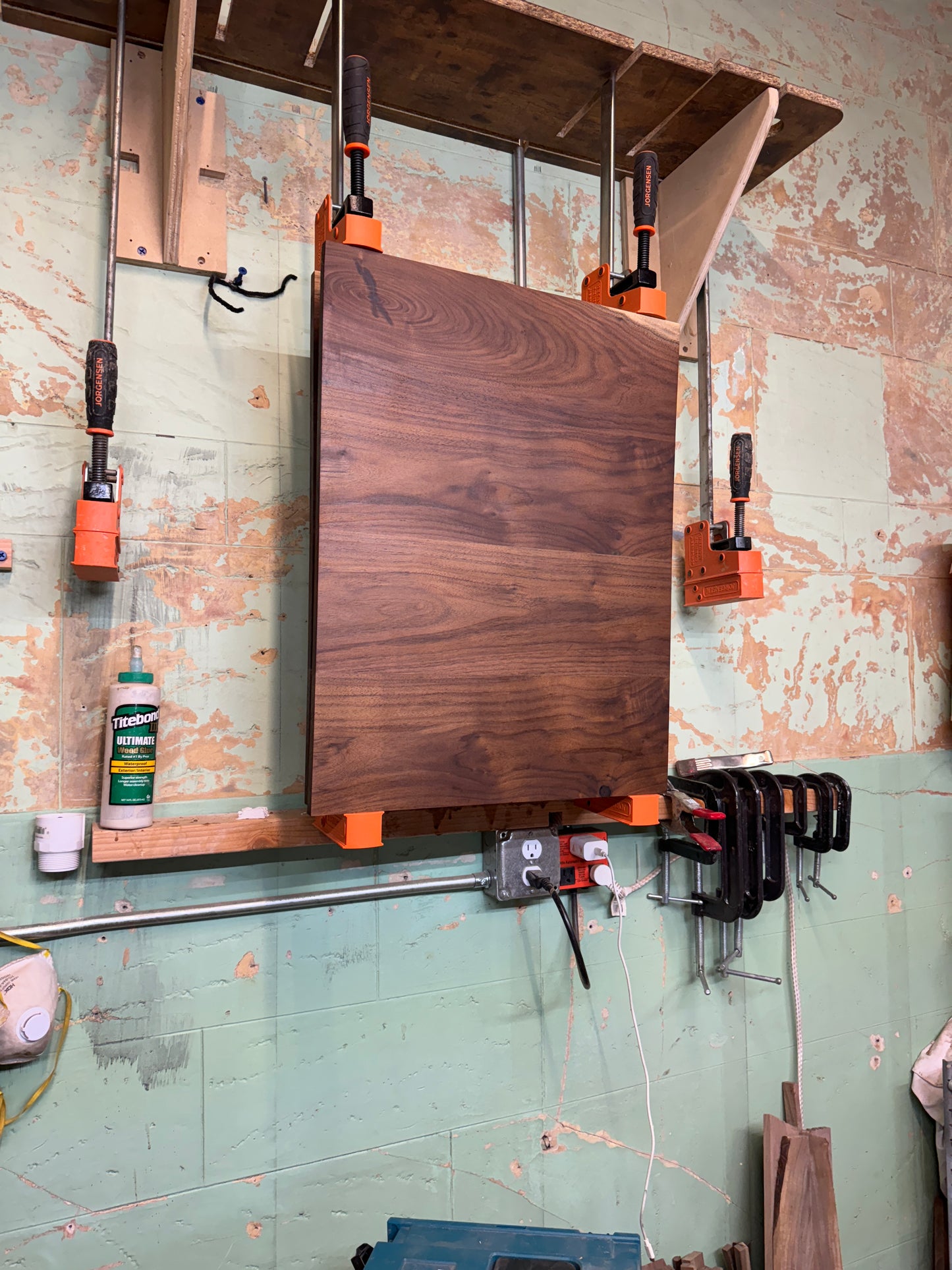Walnut Entertainment Console (Custom)