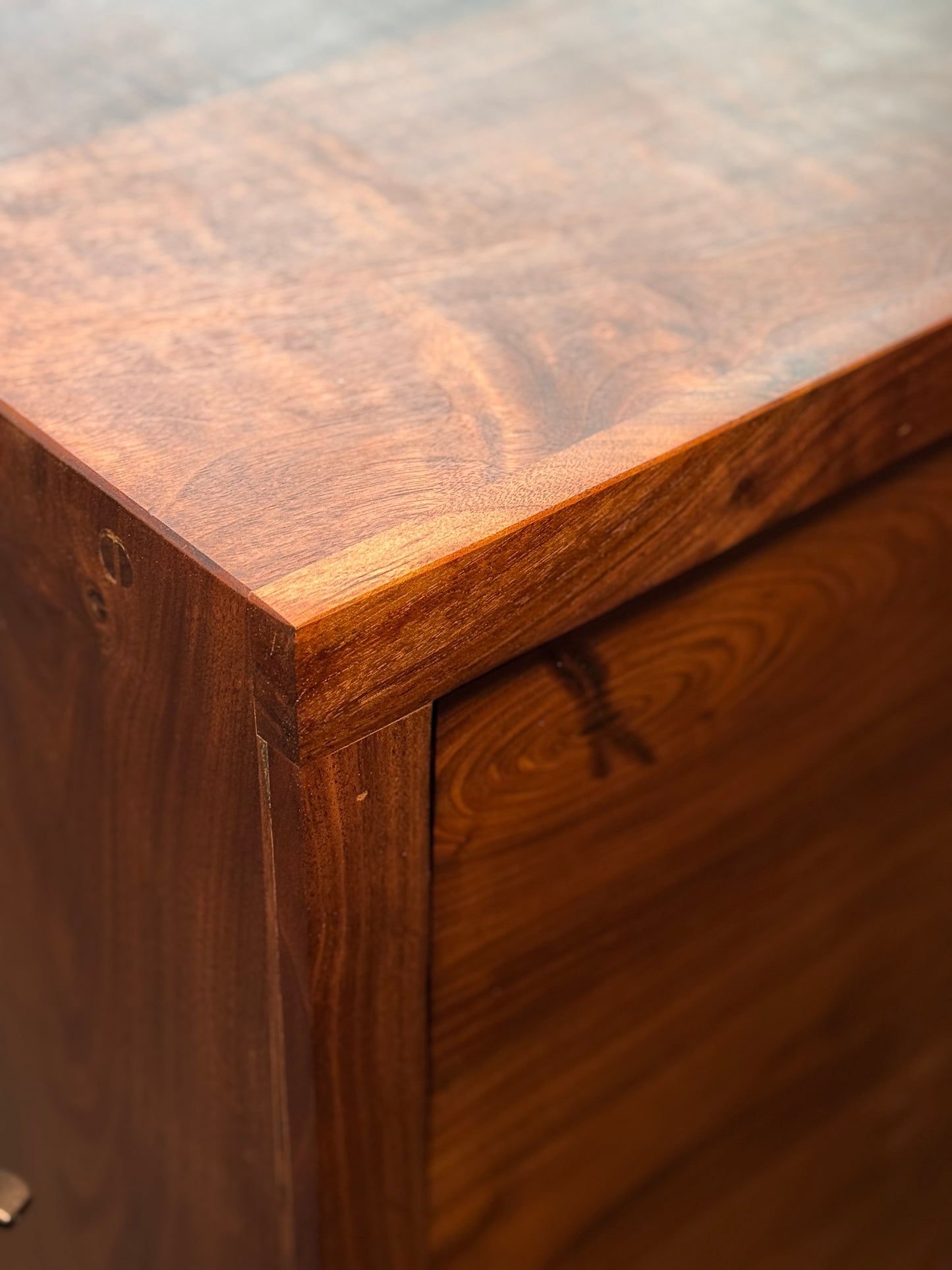 Walnut Entertainment Console (Custom)