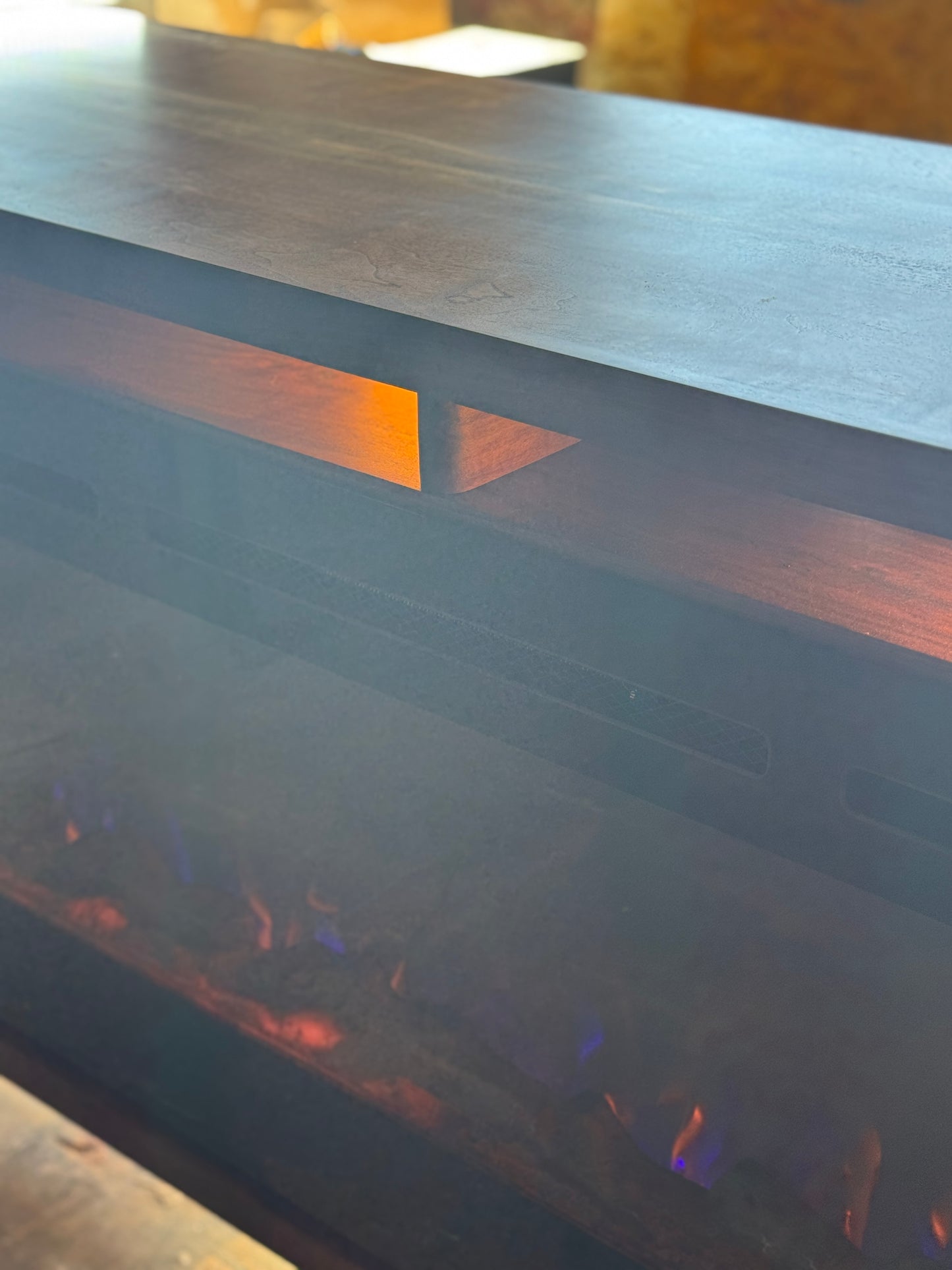 Walnut Entertainment Console (Custom)