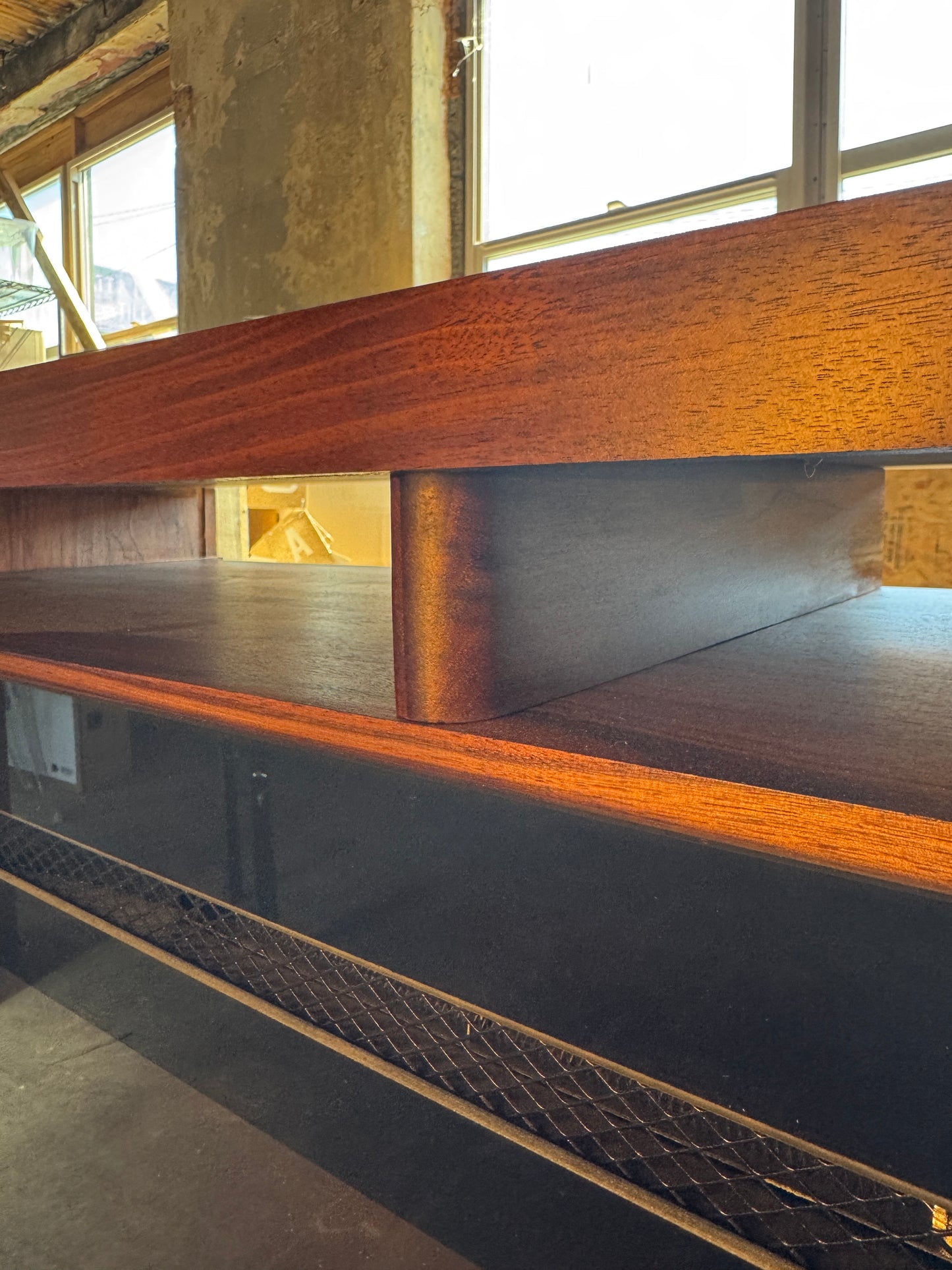 Walnut Entertainment Console (Custom)
