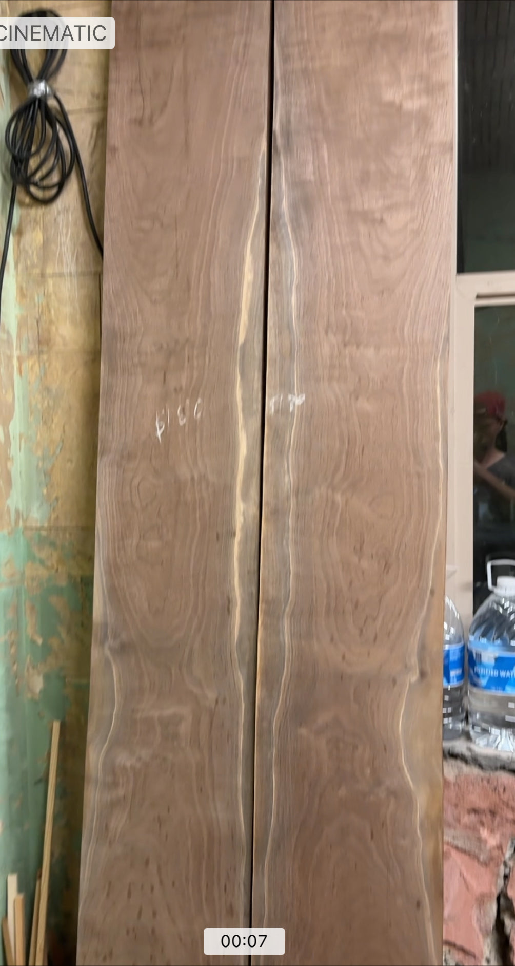 Walnut Entertainment Console (Custom)