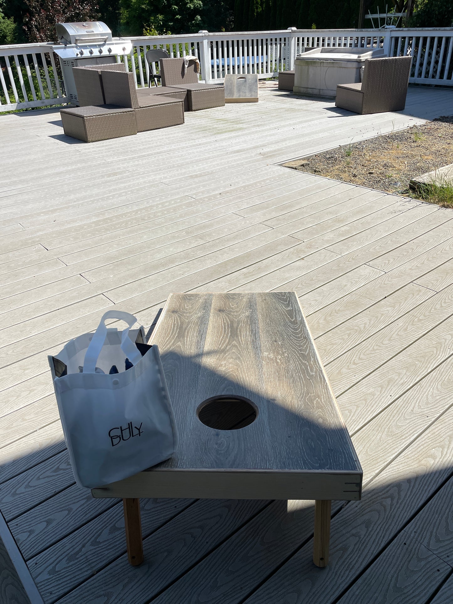 Laminate Cornhole Board Set w/ Bags (LOCAL pickup - Portland, OR)