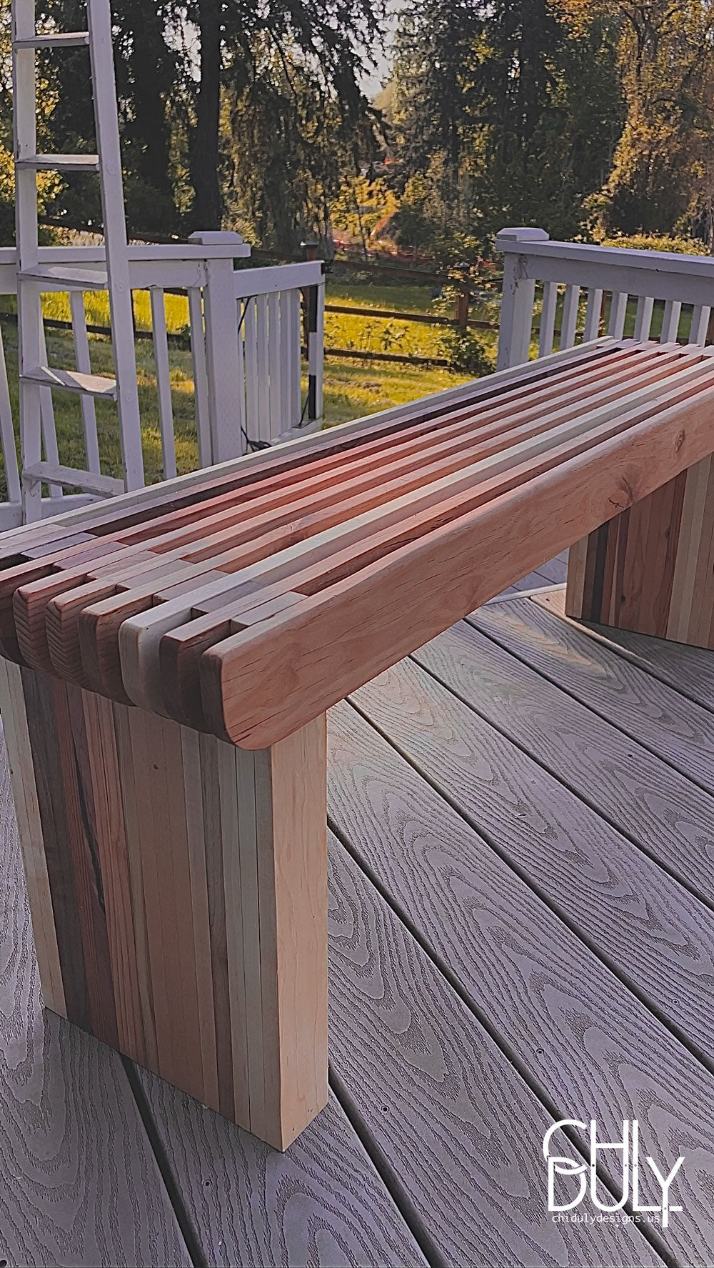 Pergola Palisade Bench [230402]