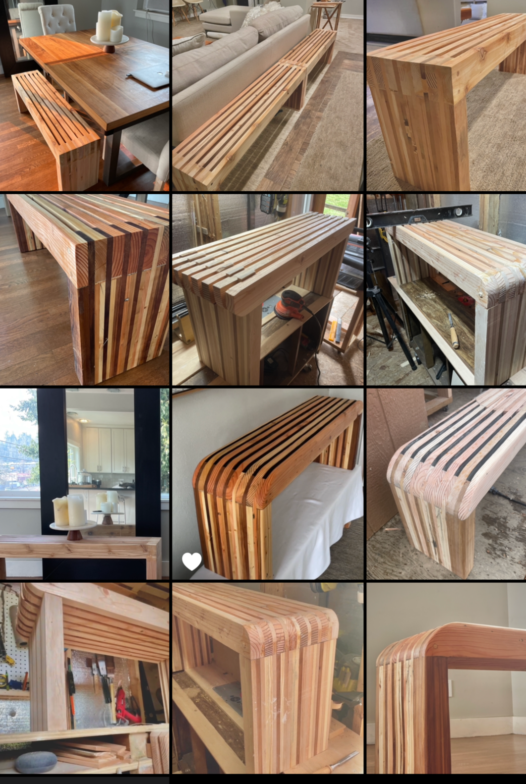 custom palisade benches