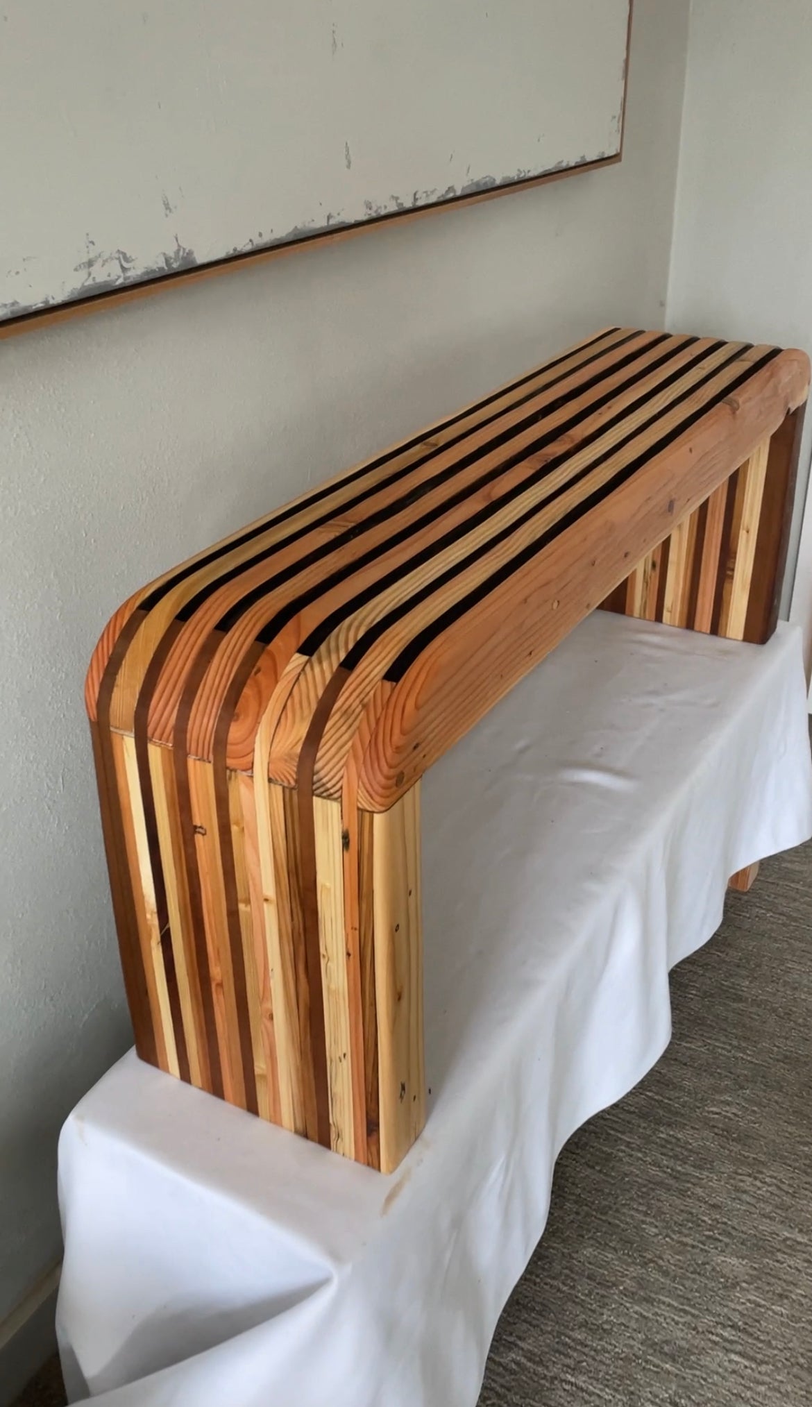 Palisade Bench (Commission)