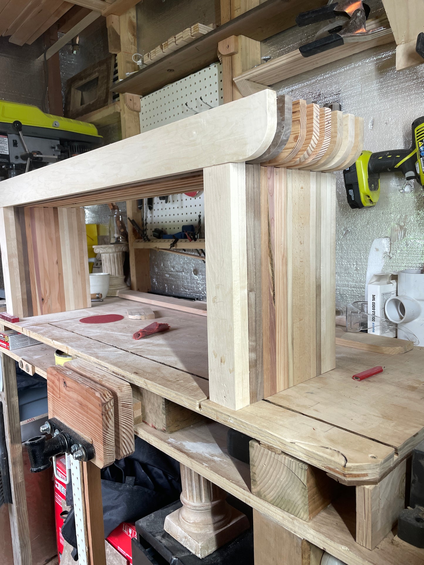 Pergola Palisade Bench [230402]