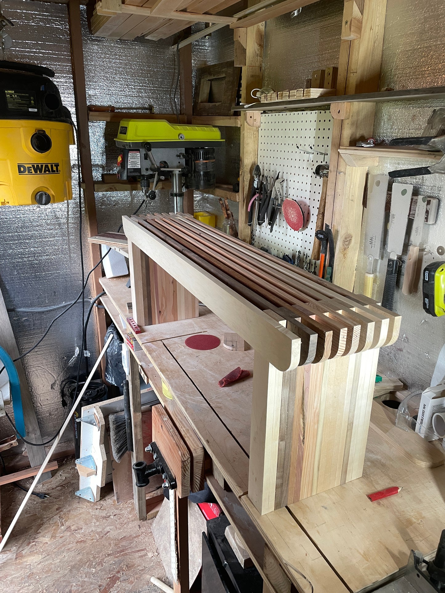Pergola Palisade Bench [230402]