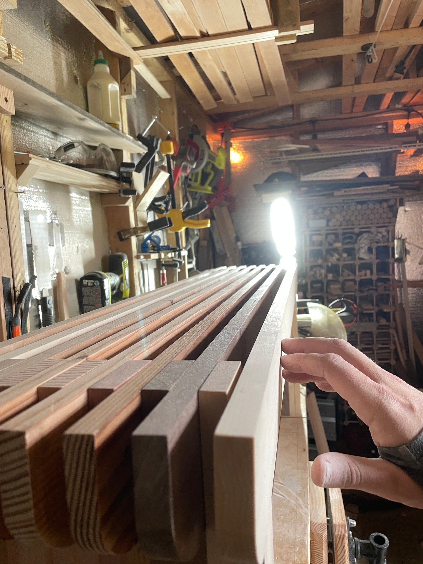 Pergola Palisade Bench [230402]